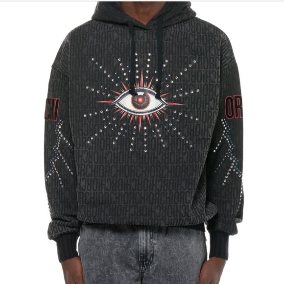 SWEATSHIRT EYE SWAROVSKI